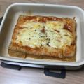 亜久里's cooksnap of when they made 3分で★厚揚げのケチャマヨチーズ焼き.
