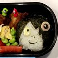 男三兄弟ママ's cooksnap of when they made ｷｬﾗ弁☆鬼太郎のおべんとう☆.