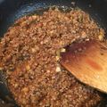 茶々くりこ。's cooksnap of when they made ひき肉と長ネギで！肉味噌.