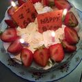 はちみつUK's cooksnap of when they made 私のジェノワーズ～デコレーションケーキ.
