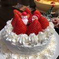 まめとま♡'s cooksnap of when they made イチゴのクリスマスケーキ.