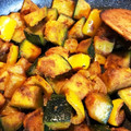 ＊みうたんママ＊'s cooksnap of when they made お弁当に♡かぼちゃとパプリカのカレー炒め.
