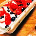 かんつん☆'s cooksnap of when they made 重ねて美味しいXmas♪ スコップケーキ.