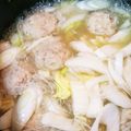 ぱにぱる's cooksnap of when they made 野菜たっぷり！つくねと春雨のスープ.