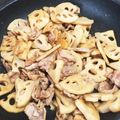 iruy's cooksnap of when they made つくおき★レンコンと豚こまの甘辛炒め.
