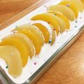 fuuhory's cooksnap of when they made 混ぜて冷やすだけ♪柔らか✿白桃のムース✿.