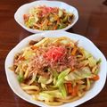 キョーマキ's cooksnap of when they made 焼きうどん.