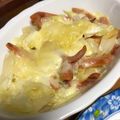 ちゃんこまんさん's cooksnap of when they made 白菜ベーコンチーズ焼き.