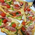まよかぁさん's cooksnap of when they made フォンデュで簡単♪シャウの油揚げピザ.