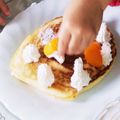 hisako_ryo's cooksnap of when they made ☆小麦粉で作る☆ホットケーキ♪.