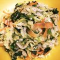 ドロッチェ's cooksnap of when they made 簡単病みつき!小松菜キャベツ人参のナムル.