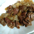 JAM★JAM's cooksnap of when they made 砂肝と玉ねぎのうま塩炒め.