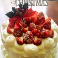 Brief♡dish's cooksnap of when they made クリスマスケーキにも♡淡雪スポンジケーキ.