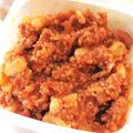 yossy-nobo's cooksnap of when they made トルティーヤ 具材 チリコンカン.