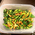 ケ☆セラセラ's cooksnap of when they made 簡単♪大根葉と干しえびのごま塩炒め.