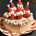 あぶりぶたどん's cooksnap of when they made 苺のサンタクロース.