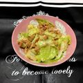 S72☆'s cooksnap of when they made 簡単シーチキンとキャベツの甘辛炒め.