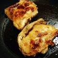 sachiko824's cooksnap of when they made 鶏もも肉でローストチキン風テリヤキチキン.