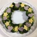 2mママさん's cooksnap of when they made クリスマスリースサラダ.