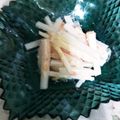夢夢555's cooksnap of when they made タラコ大根サラダ.