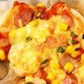 カプチーナ！'s cooksnap of when they made フライパンで簡単お餅ピザ.