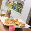 ともぱんたから's cooksnap of when they made 10分で作れる！簡単ピザ生地♡.