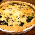 ペチューニア's cooksnap of when they made ベーコンとほうれん草のキッシュ.