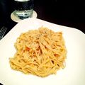 3yes's cooksnap of when they made 【20分】牛乳で♡濃厚雲丹クリームパスタ.