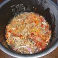 gapot's cooksnap of when they made 炊飯器でチキンピラフ.