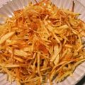 Amylia's cooksnap of when they made レンジで時短！皮付きフライドポテト.