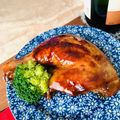 あきっぷりん's cooksnap of when they made 【低温調理器】クリスマス用ローストチキン.