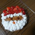 julie73's cooksnap of when they made スポンジケーキ☆18cm丸型(底取れ型).