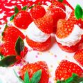 ☆３匹の子ぶた☆'s cooksnap of when they made クリスマスに！イチゴでサンタ♥.