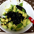mappy☆'s cooksnap of when they made ご飯のお供に♪アボカドと海苔の佃煮和え！.