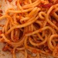 sh1t4brain's cooksnap of when they made 我が家の鉄板トマトパスタ.
