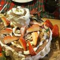 にーたみさきing's cooksnap of when they made 子どもと楽しく★切り株のクリスマスケーキ.