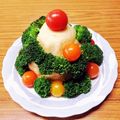 ☆魔矢☆'s cooksnap of when they made ポテトサラダdeクリスマスツリー☆.