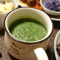 あず7225's cooksnap of when they made 塩酒粕と豆乳で♪ふわふわレタスポタージュ.