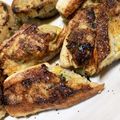 ayutaro_85's cooksnap of when they made 餃子のタネをリメイク♪ちくわの肉詰め.