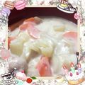 さっちゃーーーん's cooksnap of when they made ほっくり♪ゆり根のシーフードチャウダー.