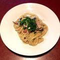 食いしん坊Cocco's cooksnap of when they made きのことベーコンのクリームパスタ.