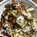 キ＊ラ's cooksnap of when they made ☆家にあるごはんですよで白菜の和え物☆.