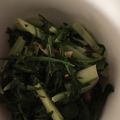 メロンパンケーキ's cooksnap of when they made 苦手な人に食べてほしい！私の春菊サラダ♪.