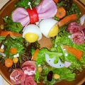 クックB6CR7I☆'s cooksnap of when they made 生ハムローズのクリスマスリースサラダ.