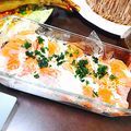 みぃすけママちゃん's cooksnap of when they made スモークサーモンと蟹の簡単テリーヌ.