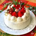 Miiyasusho's cooksnap of when they made *クリスマス☆苺のデコレーションケーキ♪.