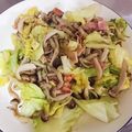 クック4NF7N4☆'s cooksnap of when they made 簡単♪しめじ＆キャベツのウインナ~炒め.