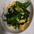 ぴあちゃん♪'s cooksnap of when they made 【話題入り】簡単☆卵とほうれん草の煮浸し.