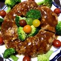 ☆麻優☆'s cooksnap of when they made レンジで簡単☆ミートローフ.