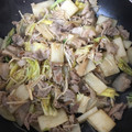 リトルマーリーナ's cooksnap of when they made 簡単５分☆長いも豚肉しめじの旨味炒め.